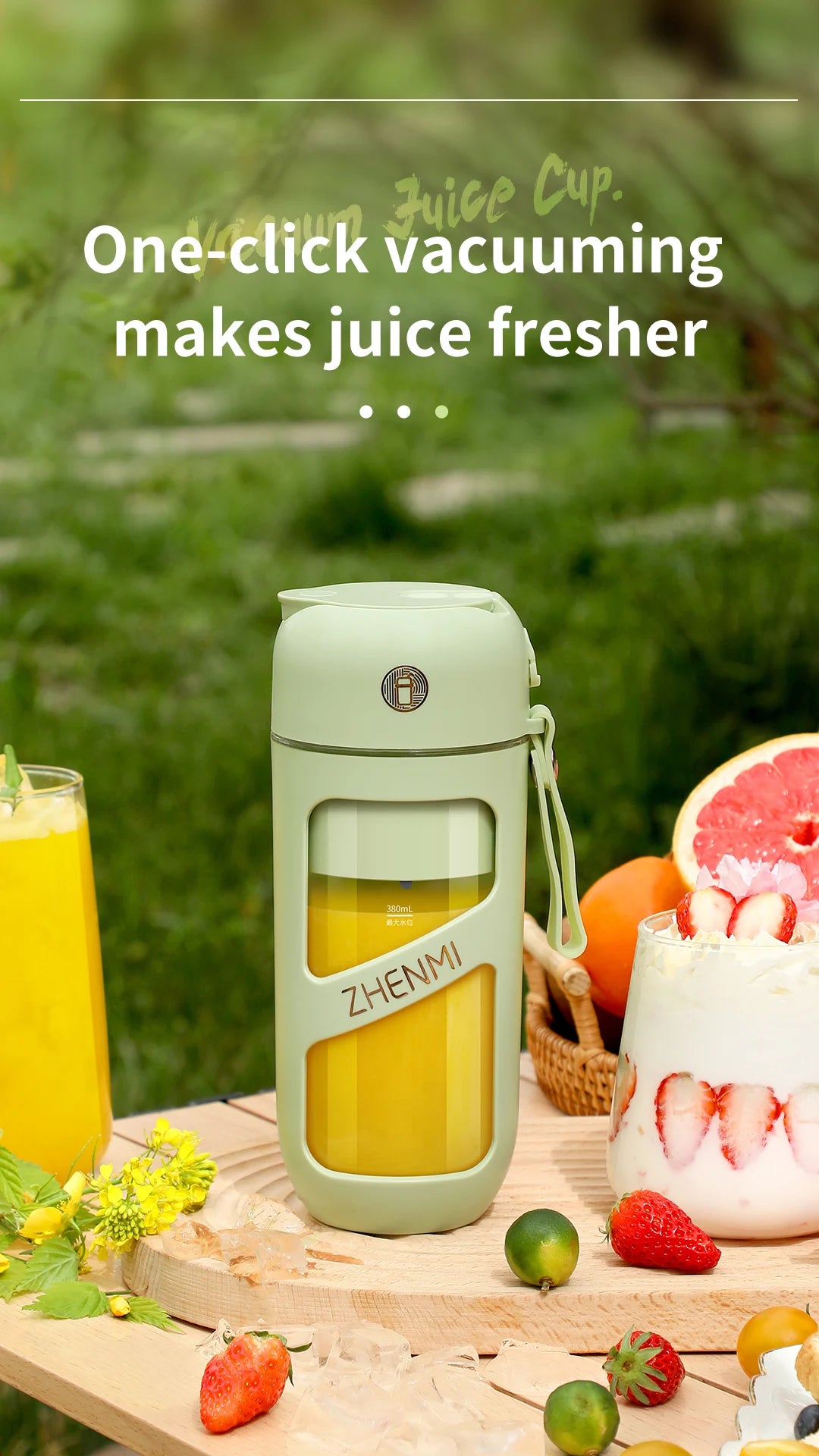 PowerBlend VacuSmooth Portable Juicer