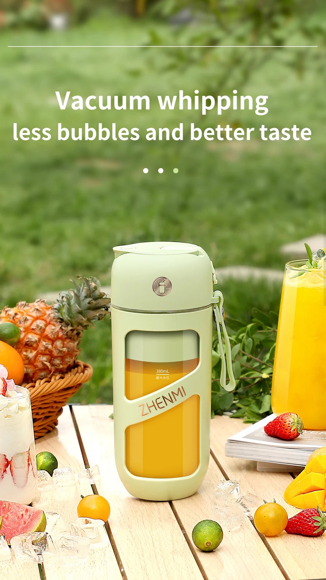 PowerBlend VacuSmooth Portable Juicer