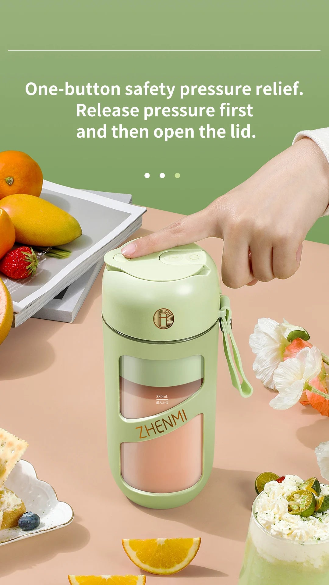 PowerBlend VacuSmooth Portable Juicer