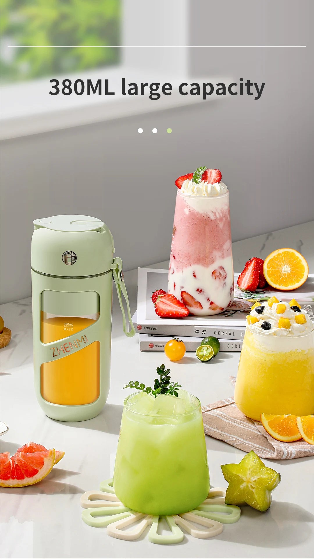 PowerBlend VacuSmooth Portable Juicer