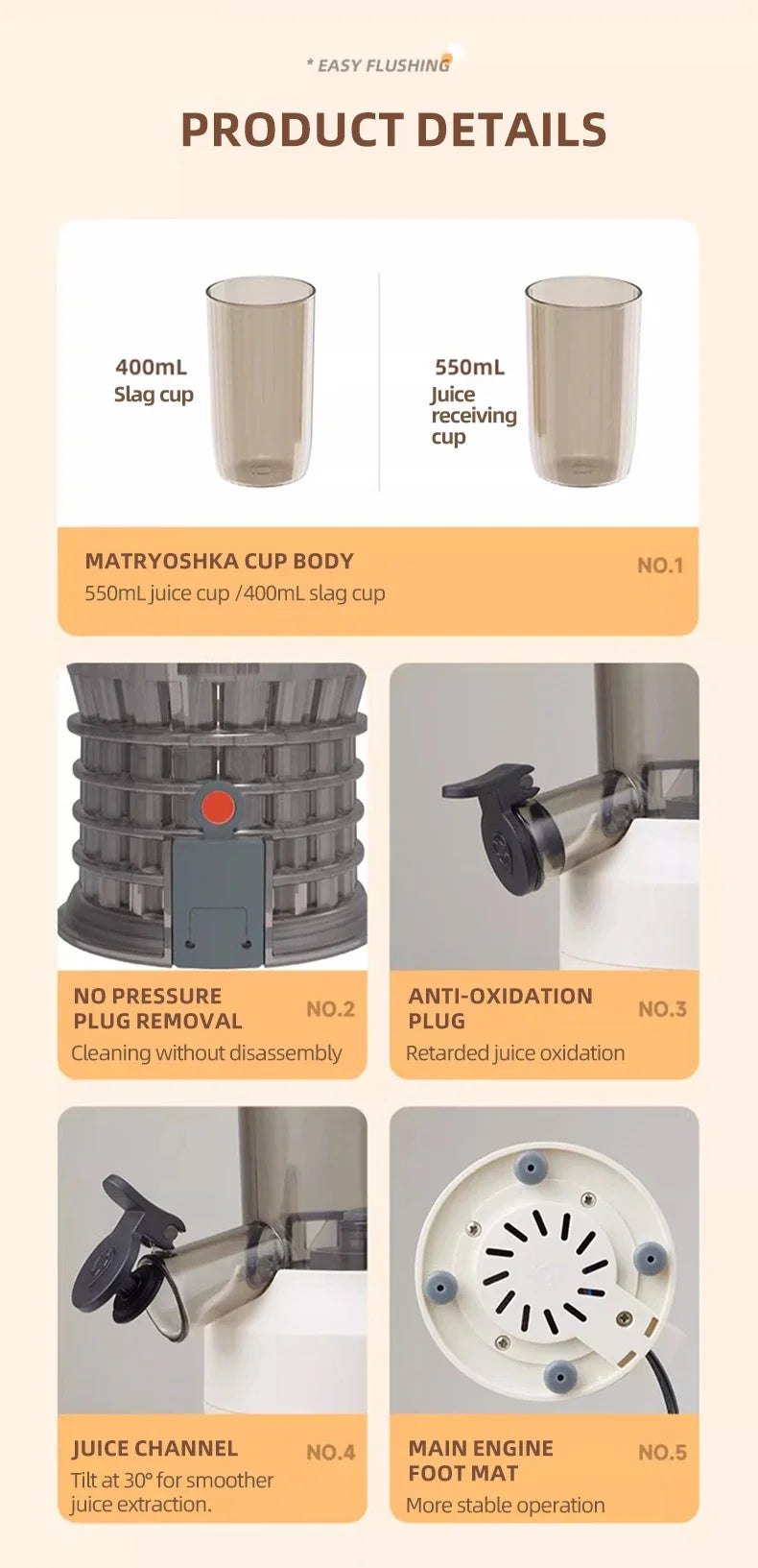 PowerBlend AutoPress Citrus Juicer